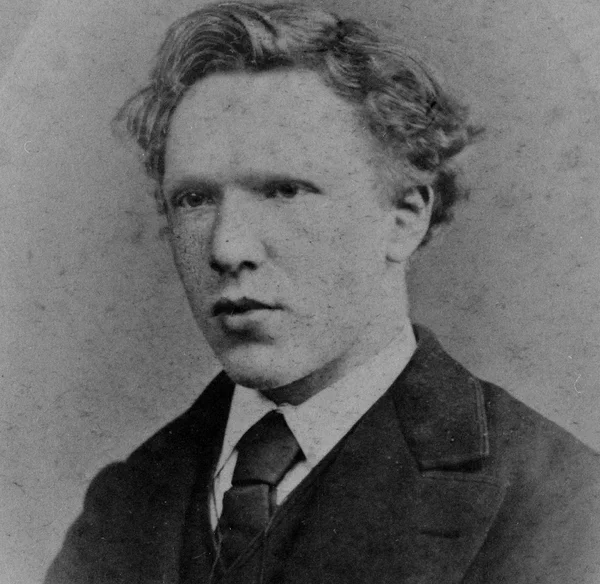 Foto van Vincent van Gogh op 19-jarige leeftijd
